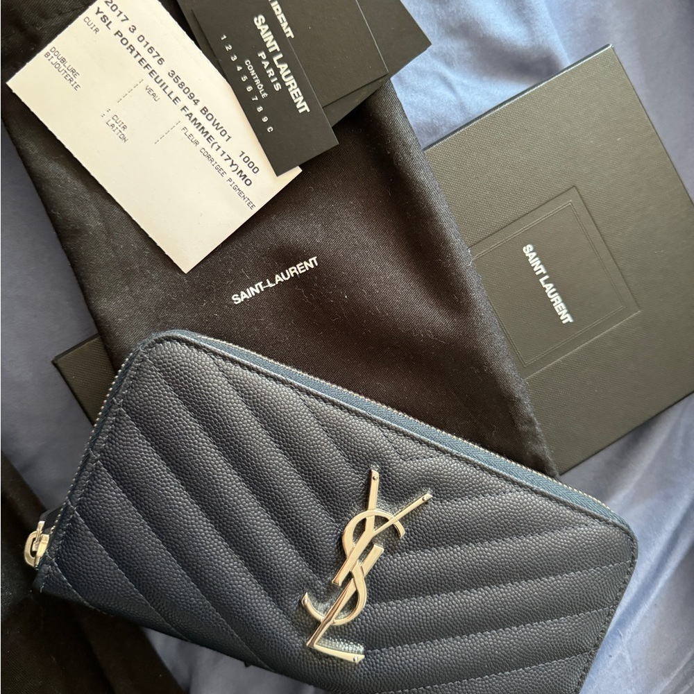 Authentic ysl wallet
